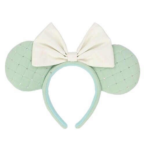 Pre-Order Tokyo Disney Resort 2025 Headband Ears Mint Green x Silver TDR