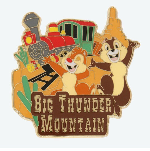 Pre-order Tokyo Disney Resort Pin 2024 Attraction Big Thunder Mountain Chi Dale