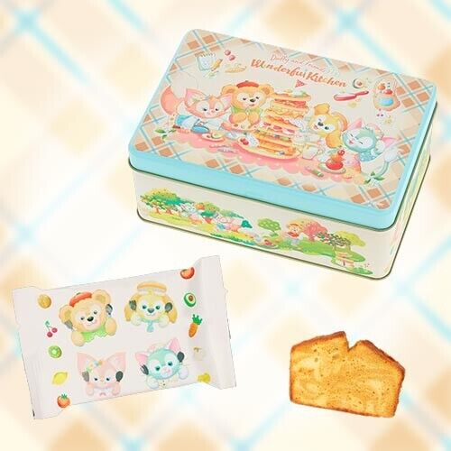 Pre-Order Tokyo Disney SEA 2025 Duffy Wonderful Kitchen Cake Can Box Empty