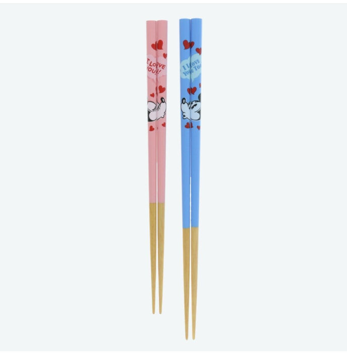 Pre-Order Tokyo Disney Resort Chopsticks Set Mickey & Minnie Pair