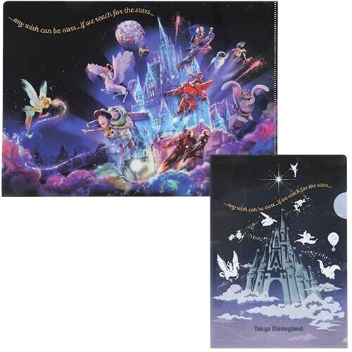 Pre-Order Tokyo Disney Resort 2024 Night Show Reach For The Stars Clear Folder