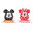 Pre-Order Disney Store JAPAN 2025 Happy New Year Plush DARUMA Mickey Minnie