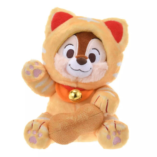 Pre-Order Disney Store JAPAN 2025 Happy New Year Plush Lucky Cat Chip JDS