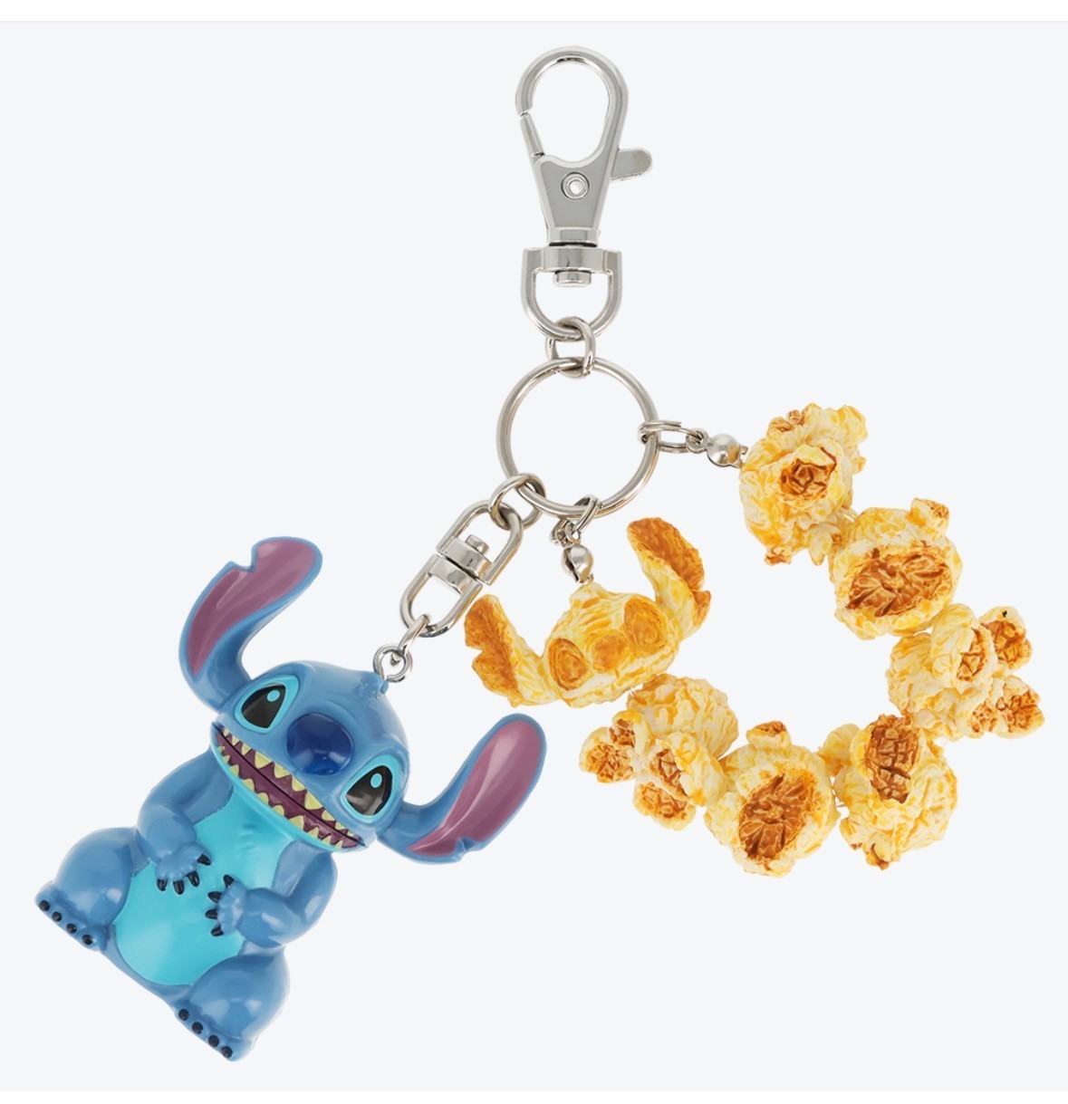 Pre-Order Tokyo Disney Resort 2026 Key Chain Popcorn Bucket Stitch