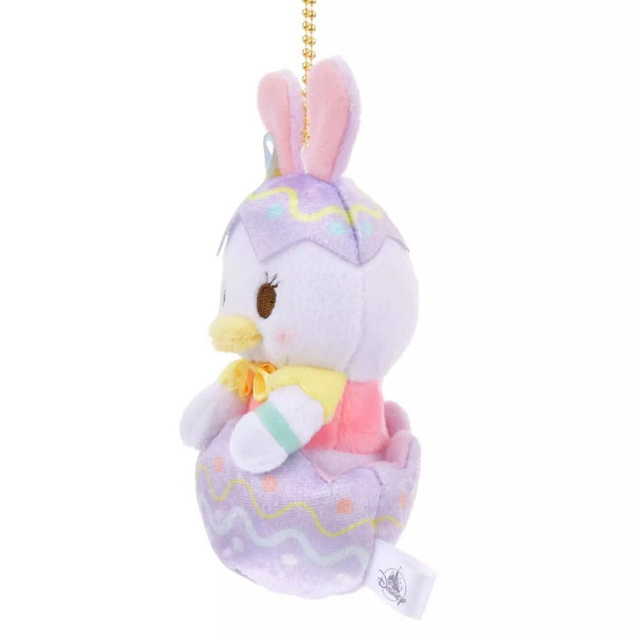 Disney Store JAPAN 2024 Easter Spring Plush Key Chain Donald & Daisy Egg