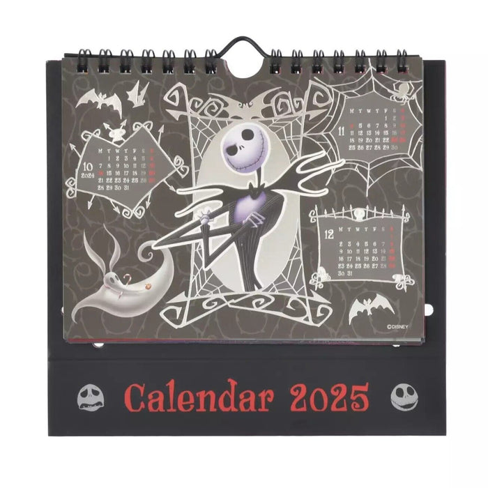 Pre-Order Disney Store JAPAN 2025 Desktop Calendar Nightmare Before Christmas