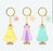 Pre-Order Tokyo Disney Resort 2024 Key Chain Set Belle Rapunzel Jasmine