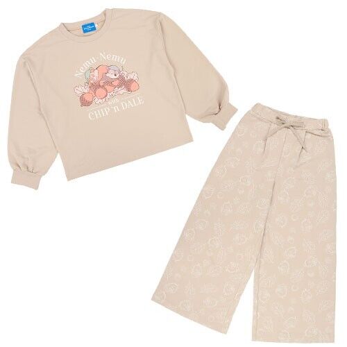 Pre-Order Tokyo Disney Resort 2024 Chip & Dale Sleeping Pajamas Set