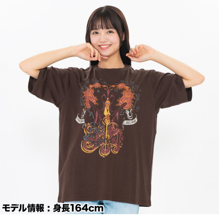 Pre-Order Tokyo Disney Resort T-Shirts Villains Halloween Jafar Big Silhouette