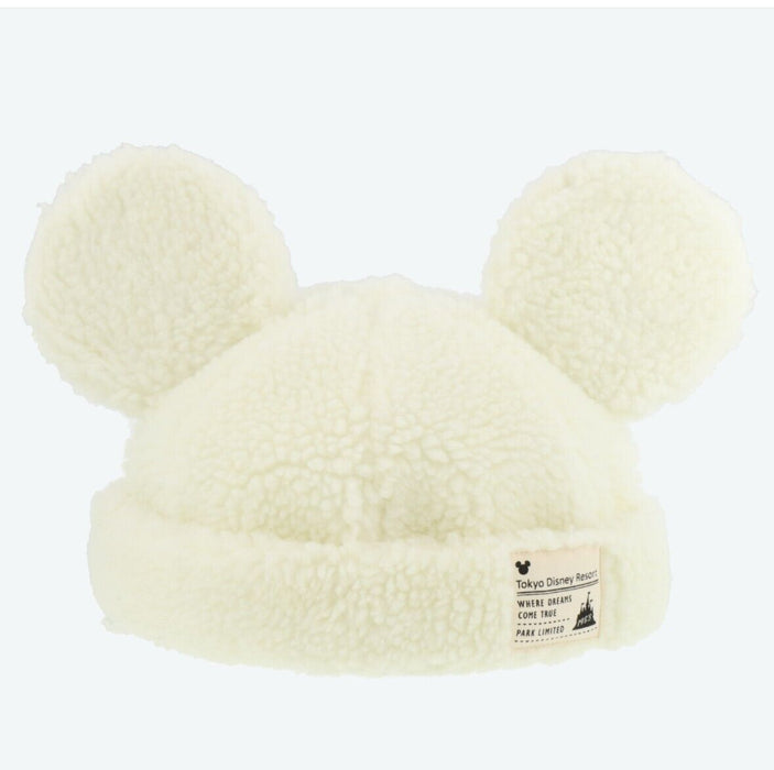 Pre-Order Tokyo Disney Resort TDR Limited Mickey Shape Cap White