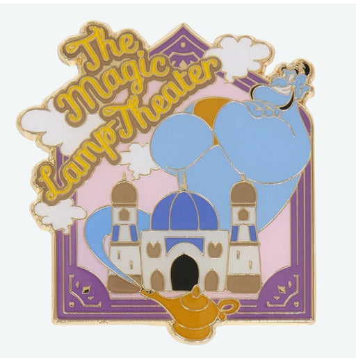 Pre-order Tokyo Disney Resort Pin 2024 Attraction The Magic Lamp Theater Genie