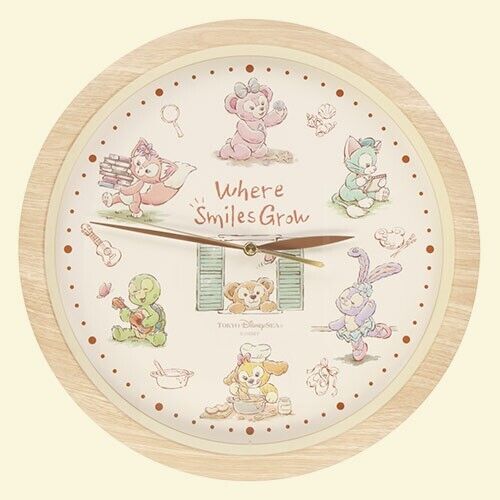 Pre-Order Tokyo Disney Resort 2024 Duffy Where Smiles Grow Clock Duffy Friends