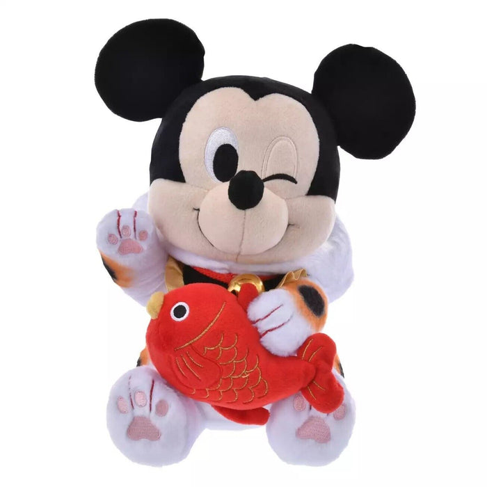 Pre-Order Disney Store JAPAN 2025 Happy New Year Plush Lucky Cat Mickey JDS