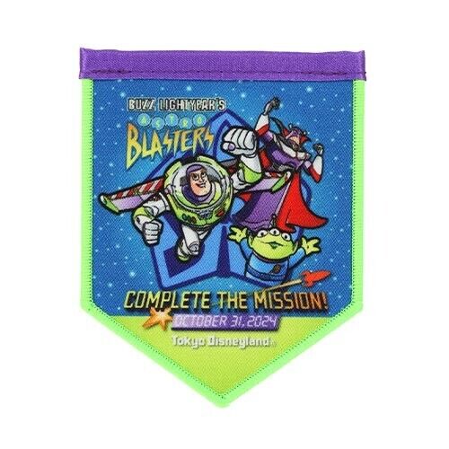 Pre-Order Tokyo Disney Resort 2024 Wappen Patch Buzz Lightyear Astro Blasters