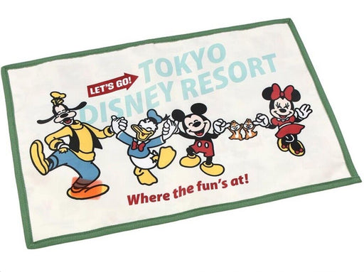 Pre-Order Tokyo Disney Resort 2024 Let's Go TDR Souvenir Place Mat Nickey