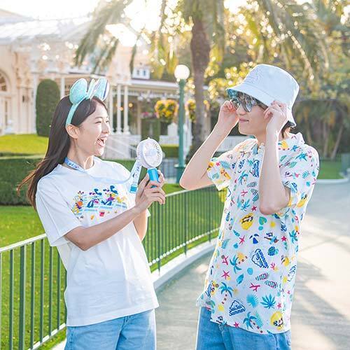 Pre-Order Tokyo Disney Resort 2024 Hawaiian Shirts SUISUI Summer Chip Dale