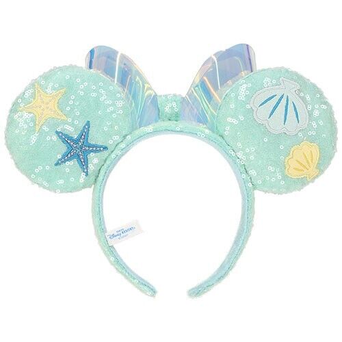 Pre-Order Tokyo Disney Resort 2024 SUISUI Summer Headband Ears Minnie Clear