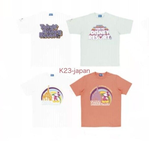 Pre-Order Tokyo Disney Resort 2024 T-Shirts Logo Mickey Cinderella Castle