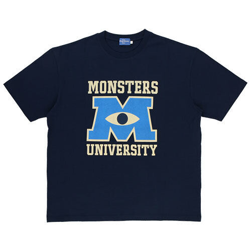 Pre-Order Tokyo Disney Resort 2024 T-Shirts Monsters University White Navy MU