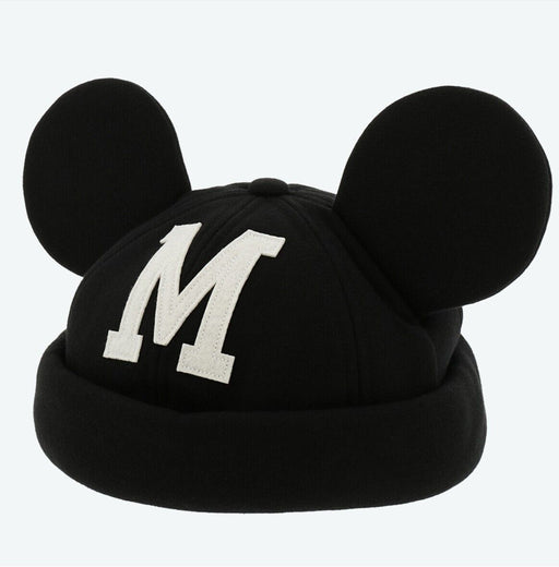 Pre-Order Tokyo Disney Resort  Mickey Mouse Cap Black Initial M TDR