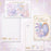 Pre-Order Tokyo Disney SEA 2024 Duffy Dancing Snowflakes Postcard Sticker Set