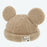 Pre-Order Tokyo Disney Resort TDR Limited Mickey Shape Cap Brown