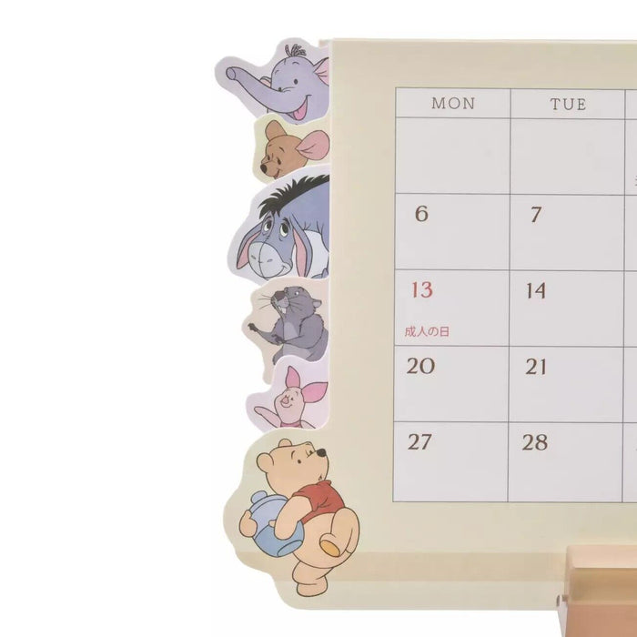 Pre-Order Disney Store JAPAN 2025 Desktop Calendar Pooh & Friends JDS