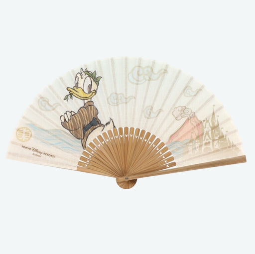 Pre-Order Tokyo Disney Resort 2024 Japanese SENSU Folding Fan Donald Duck