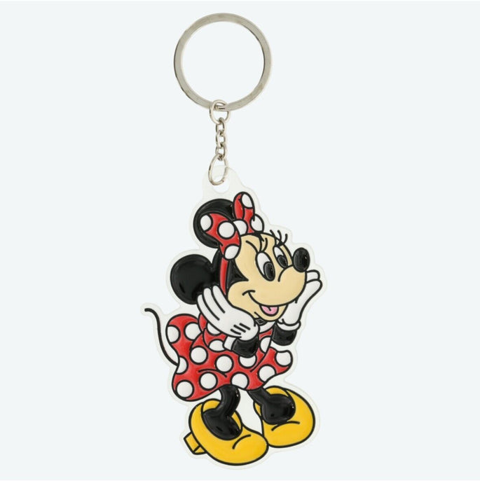 Pre-Order Tokyo Disney Resort Key Chain Acrylic Retro Minnie