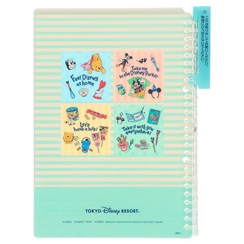 Pre-Order Tokyo Disney Resort 2024 Park Souvenir Series Notebook Binder