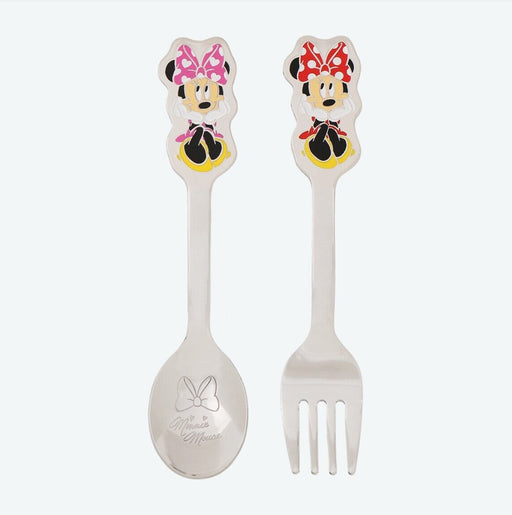 Pre-Order Tokyo Disney Resort Cutlery Spoon Fork Set Minnie Cute