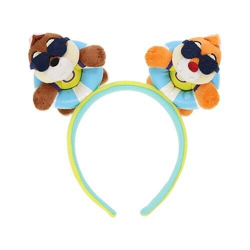 Pre-Order Tokyo Disney Resort 2024 SUISUI Summer Headband Ears Chip & Dale