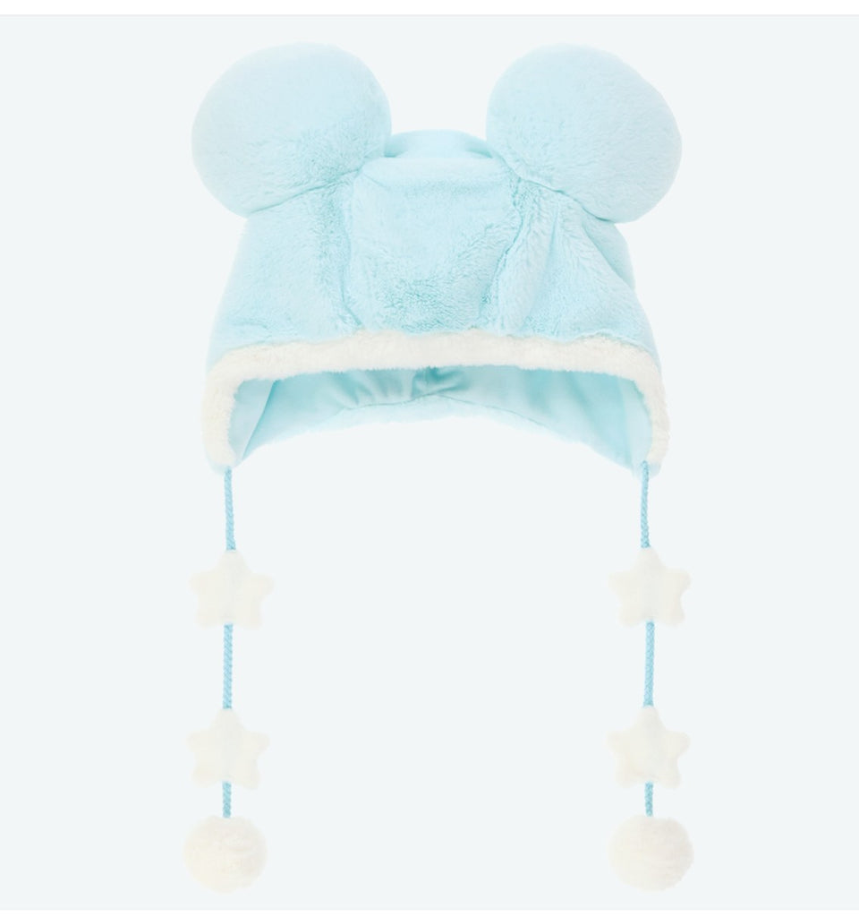 Pre-Order Tokyo Disney Resort Fun Cap Winter Mickey Shape Blue ...