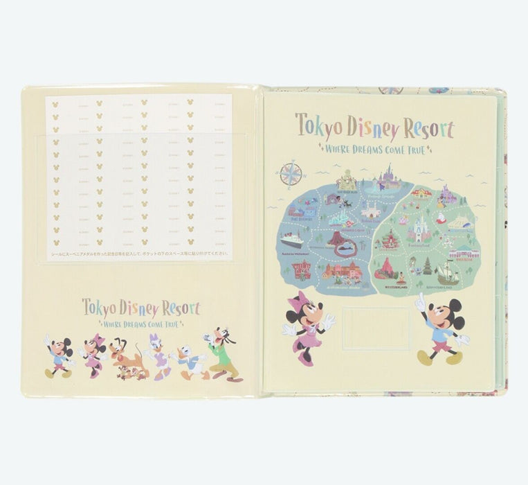 Pre-Order Tokyo Disney Resort Souvenir Elongated Penny Coin Book Park Map