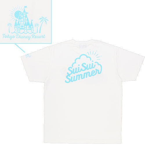 Pre-Order Tokyo Disney Resort 2024 T- Shirts SUISUI Summer Mickey & Friends