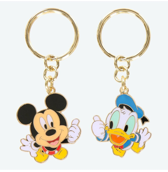 Pre-Order Tokyo Disney Resort Pair Key chain Set Mickey & Donald TDR