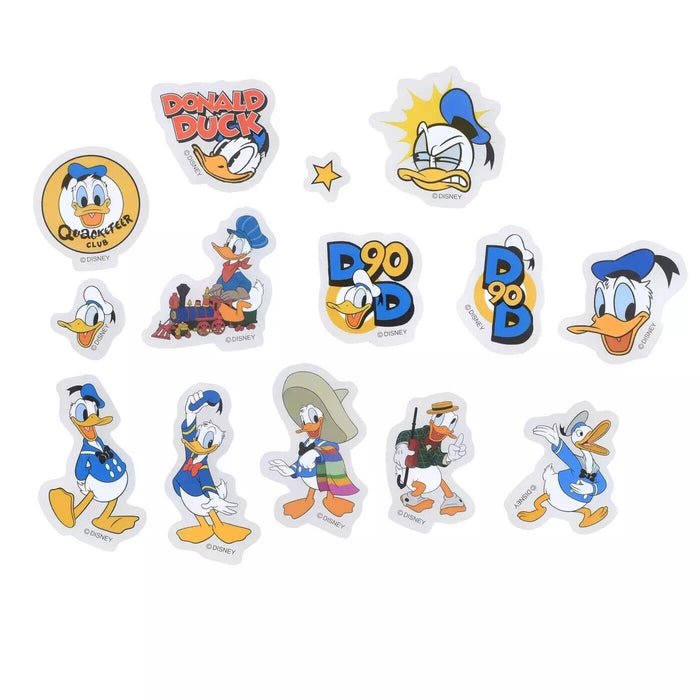 Pre-Order Disney Store JAPAN 2024 Donald Birthday 90th Sticker Set 24 PCS JDS