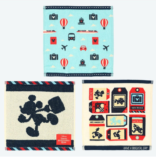 Pre-Order Tokyo Disney Resort 2024 Travel Accessories Gear Mickey Mini Towel Set