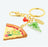 Pre-Order Tokyo Disney Resort Park Food Key Chain Pizza 3 PCS Set