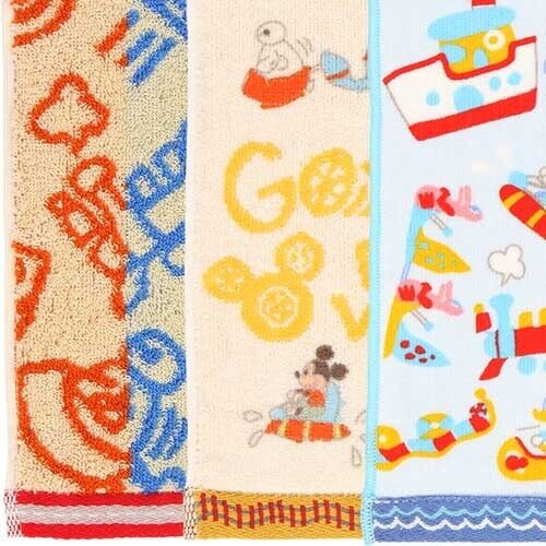 Pre-Order Tokyo Disney Resort 2024 Go with Disney Vehicles Mini Towel Set 3 PCS