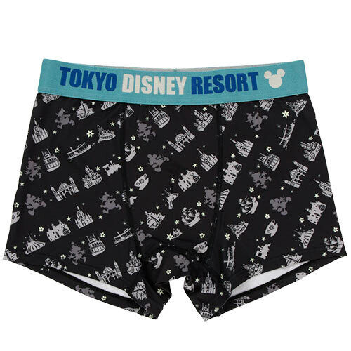 Pre-Order Tokyo Disney Resort 2023 Boxers Brief Park Icon Attraction