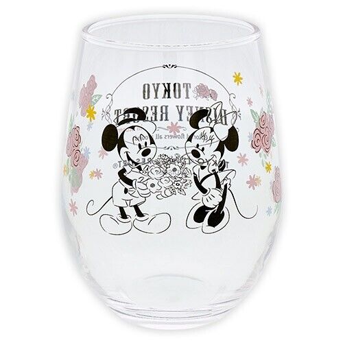 Pre-Order Tokyo Disney Resort 2024 Colorful Flowers All Around Glass