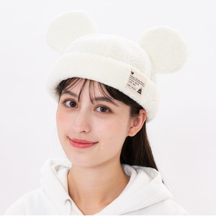 Pre-Order Tokyo Disney Resort TDR Limited Mickey Shape Cap White