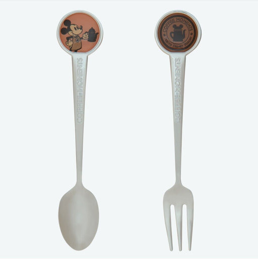 Pre-Order Tokyo Disney Resort Cutlery Spoon Folk Mickey Coffee Moments