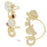 Pre-Order Tokyo Disney Resort 2024 Earrings & Ear Cuff Set Rapunzel Tangled