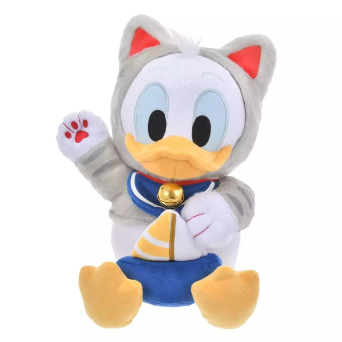 Pre-Order Disney Store JAPAN 2025 Happy New Year Plush Lucky Cat Donald JDS