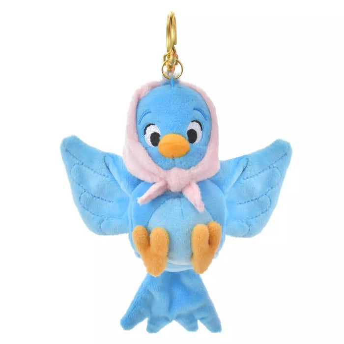 Pre-Order Disney Store JAPAN 2024 Plush Key Chain Blue Bird Snow White 7 Dwarfs