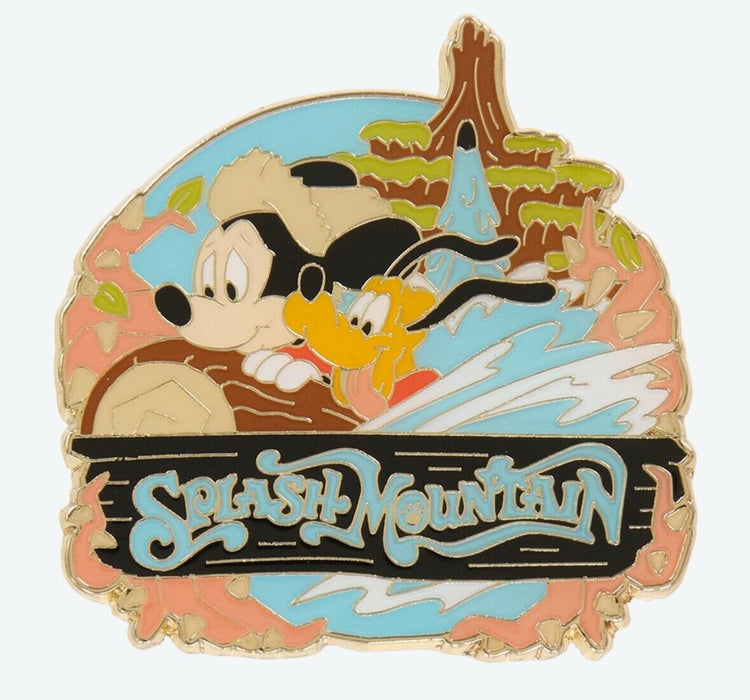 Pre-order Tokyo Disney Resort Pin 2024 Attraction Splash Mountain Mickey Pluto