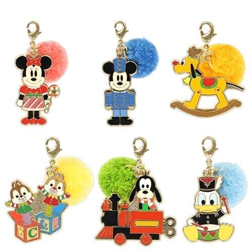 Pre-Order Tokyo Disney Resort 2024 Christmas Charm Set Full 6 PCS Mickey Friends