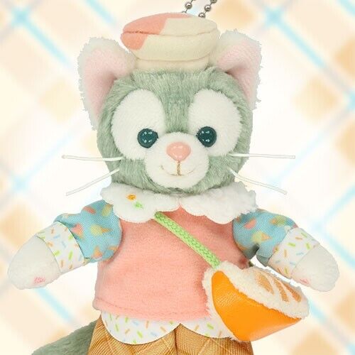 Pre-Order Tokyo Disney SEA 2025 Duffy Wonderful Kitchen Plush Badge Gelatoni